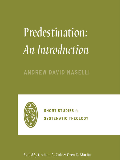 Title details for Predestination by Andrew David Naselli - Wait list